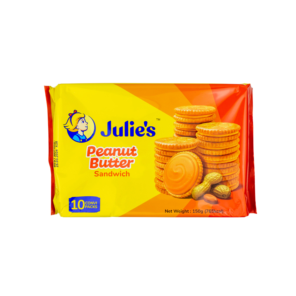 줄리스 피넛버터 샌드위치 150g
